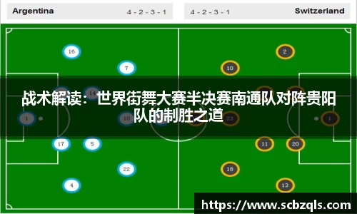 战术解读：世界街舞大赛半决赛南通队对阵贵阳队的制胜之道